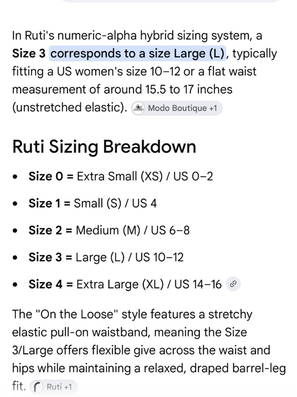RUTI THE ON THE LOOSE WORK PANTS - Picture 12 of 12